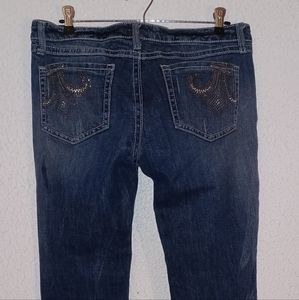 Rock 47 by Wrangler Ocala Star Denim Jeans Size 9 WHN99OS